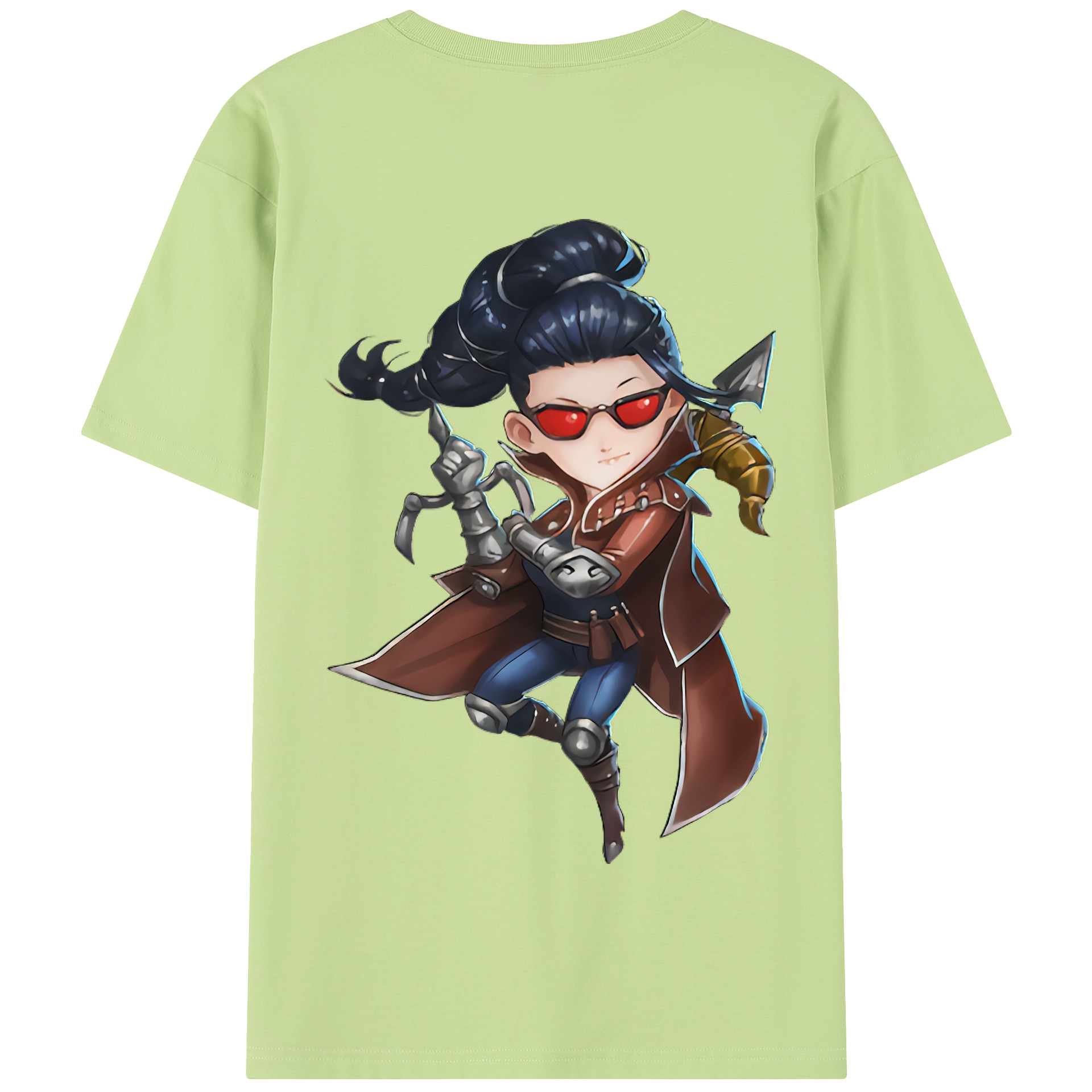 リーグ・オブ・レジェンド League of Legends LOL 綿100％半袖Tシャツ（背面プリント）